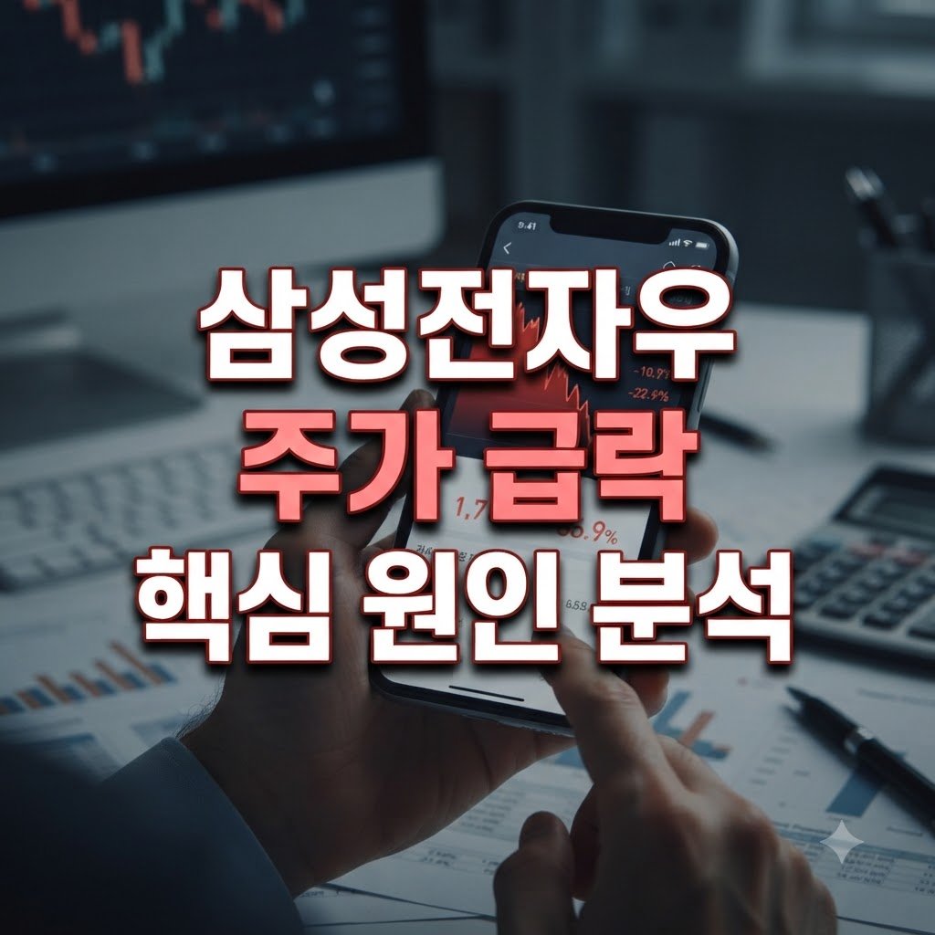 삼성전자우 주가 하락 원인 분석, 핵심 정보 빠르게 확인