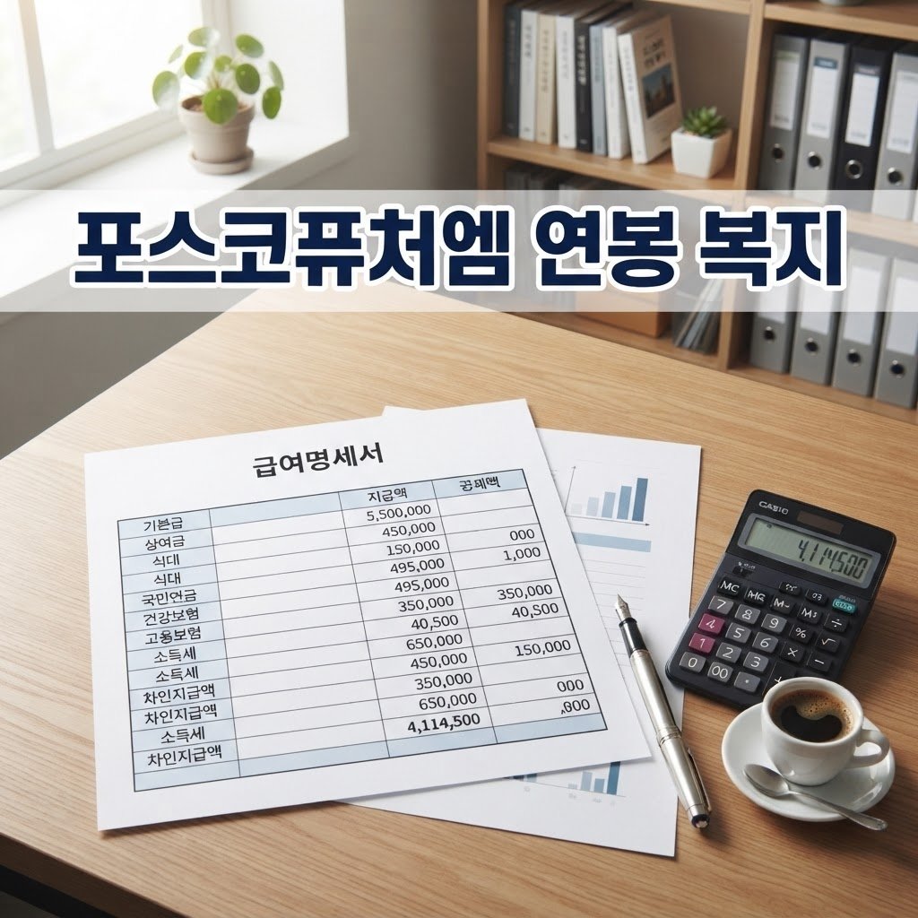 포스코퓨처엠 연봉 복지 2024 최신 연봉 기준과 예외 살펴보기