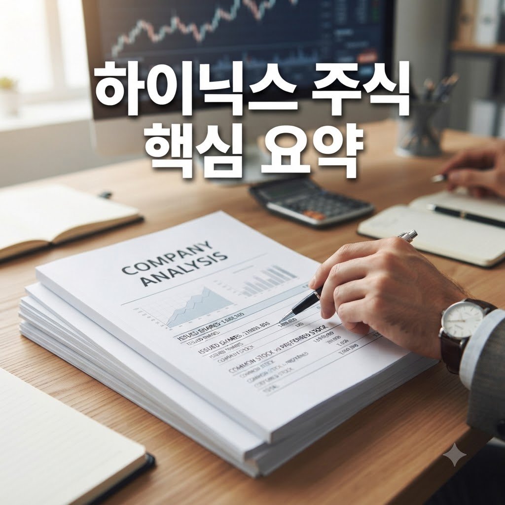 하이닉스 주식수 변동 내역, 핵심만 빠르게 확인