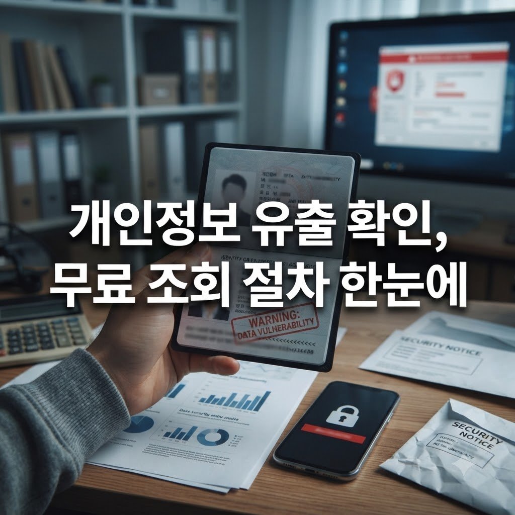 개인정보 유출 확인 방법, 무료 검사 절차 한눈에