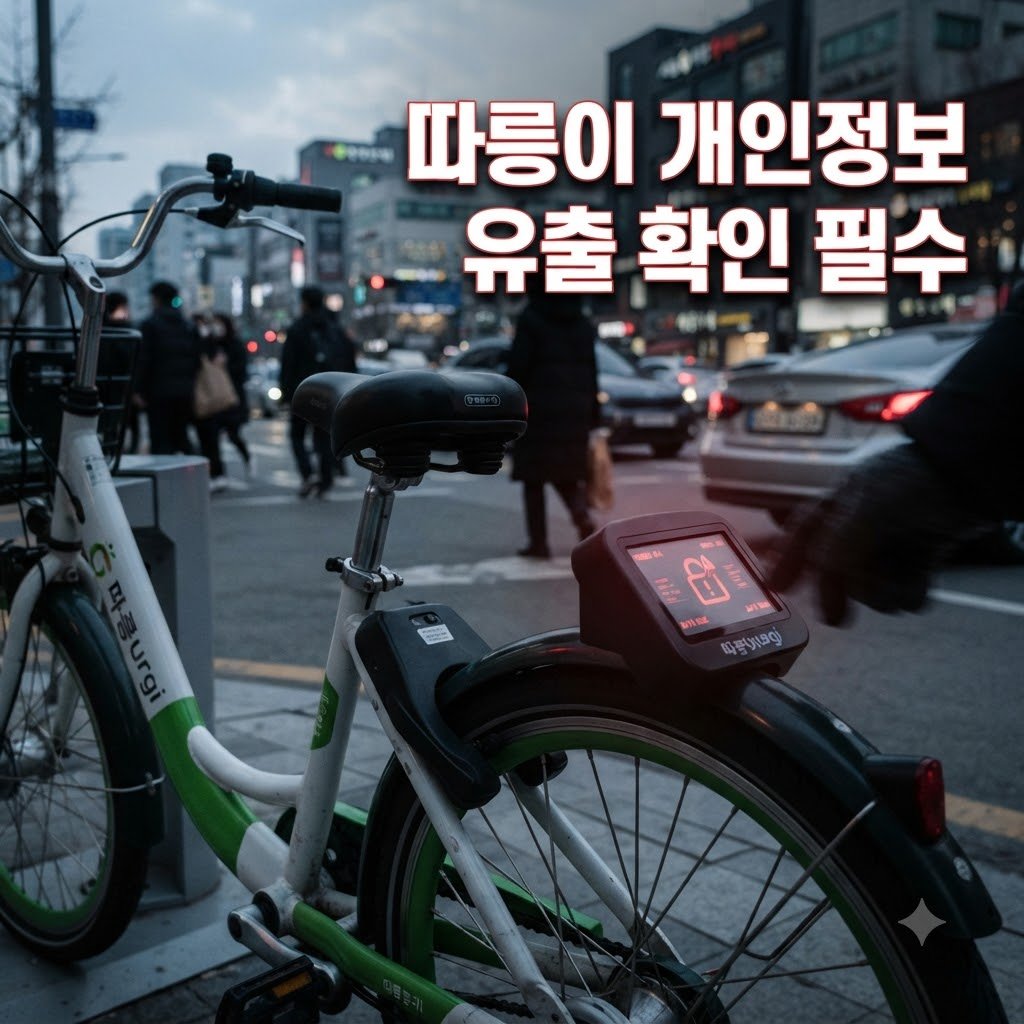따릉이 개인정보 유출 범위와 피해 규모 핵심만 확인
