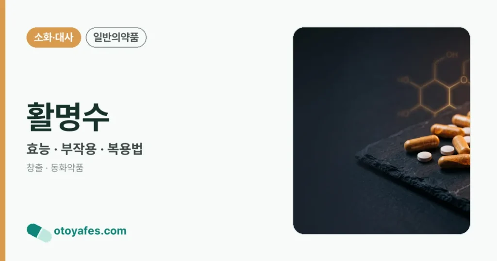 활명수 정리 썸네일