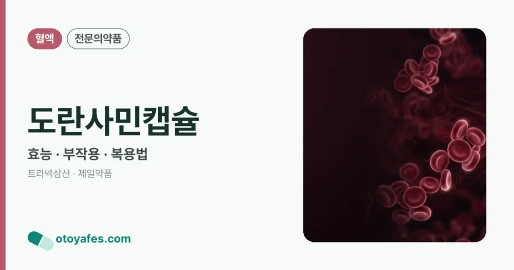 도란사민캡슐 정리 썸네일