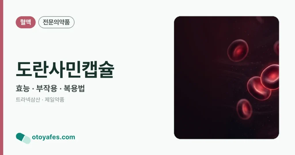 도란사민캡슐 정리 썸네일