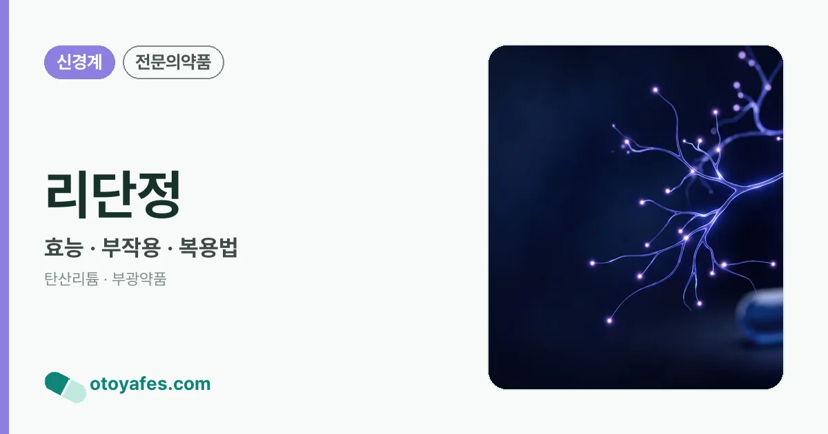 리단정 정리 썸네일