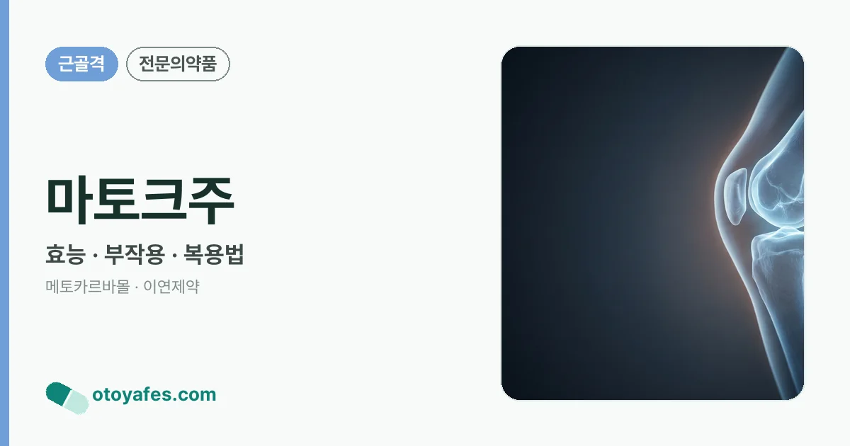 마토크주 정리 썸네일