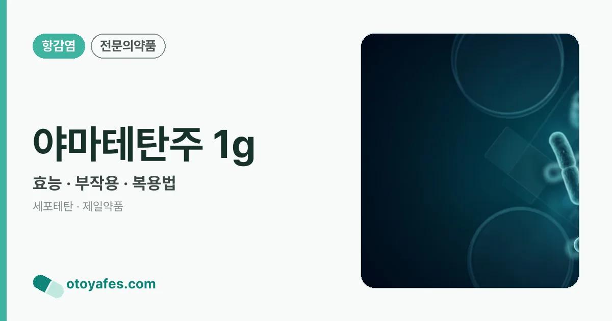 야마테탄주 1g 정리 썸네일