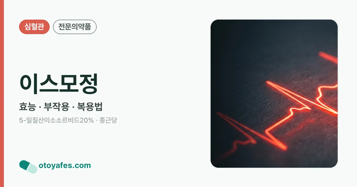 이스모정 정리 썸네일
