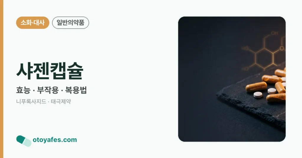 샤젠캡슐 정리 썸네일