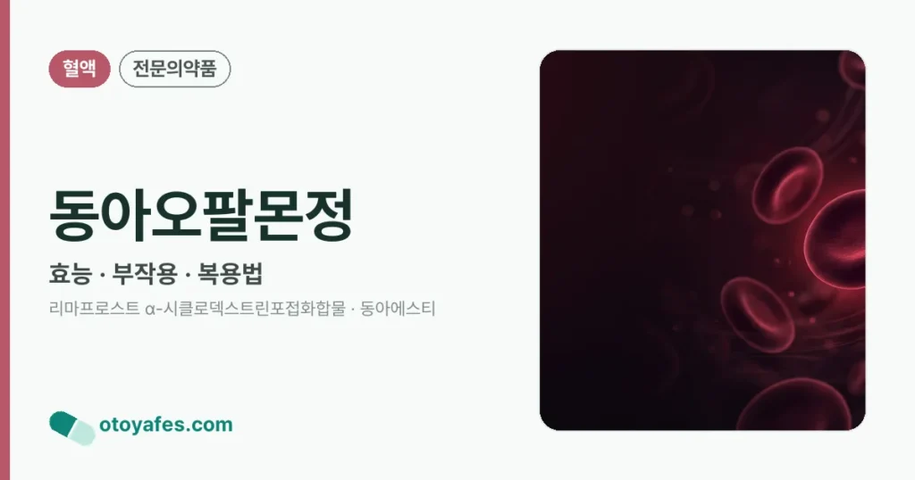 동아오팔몬정 정리 썸네일