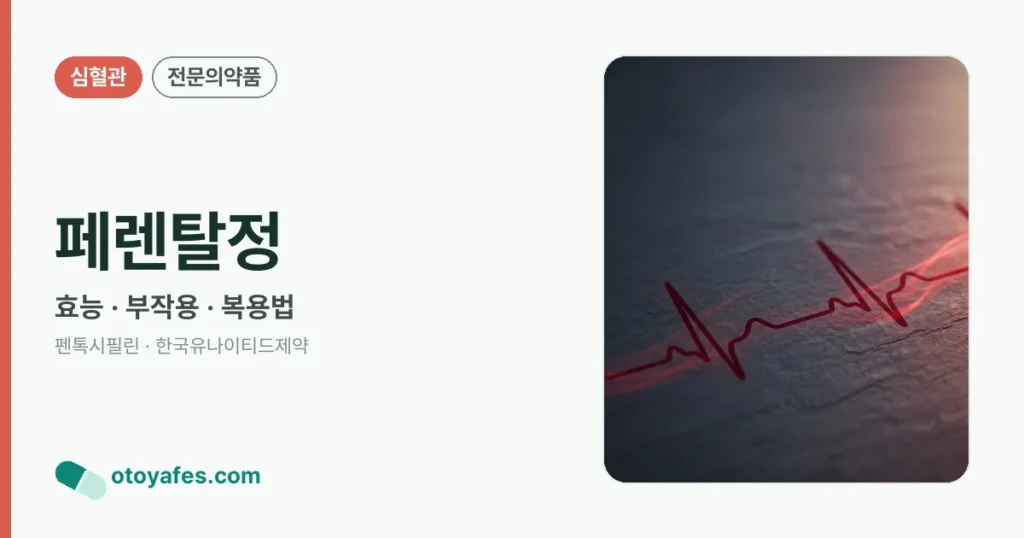 페렌탈정 정리 썸네일