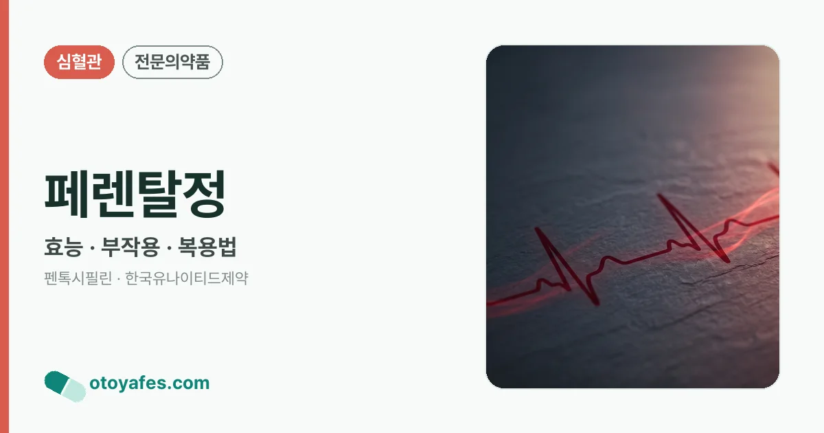 페렌탈정 정리 썸네일