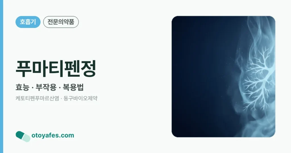 푸마티펜정 정리 썸네일