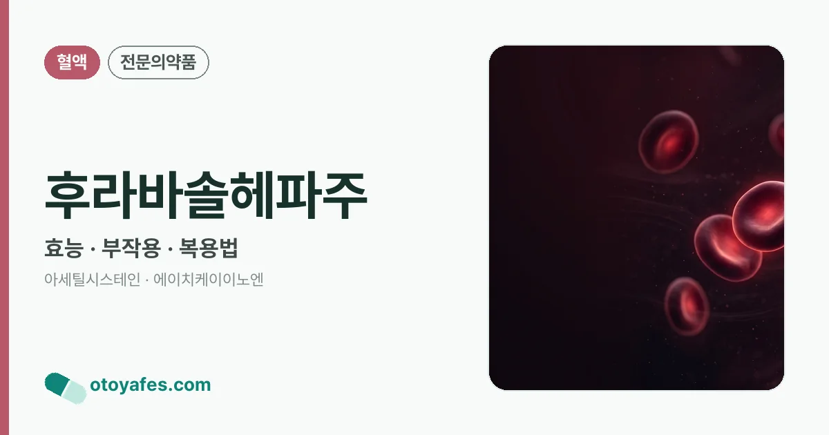 후라바솔헤파주 정리 썸네일