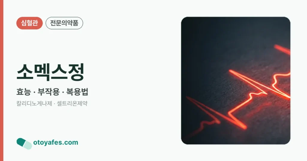 소멕스정 정리 썸네일