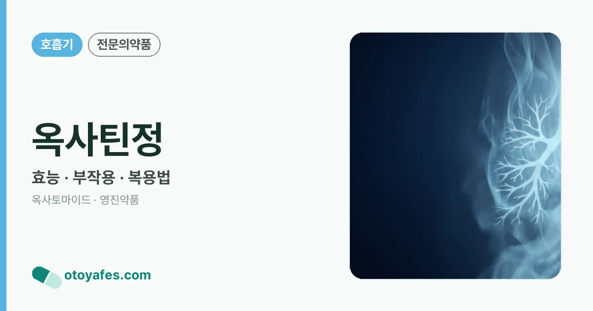 옥사틴정 정리 썸네일