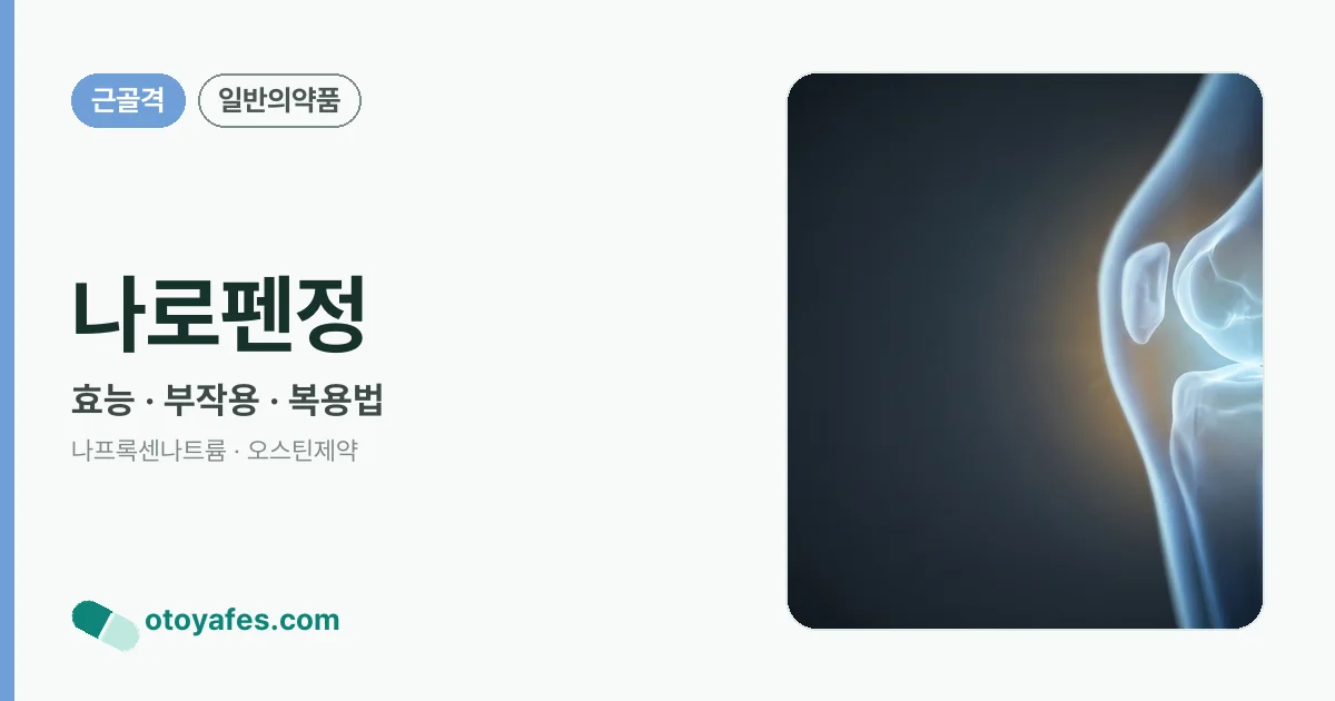 나로펜정 정리 썸네일