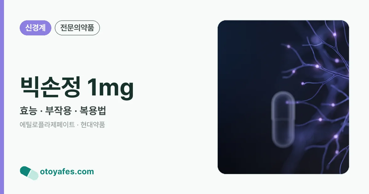 빅손정 1mg 정리 썸네일