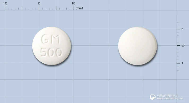 구루메포민정500mg 실물 사진