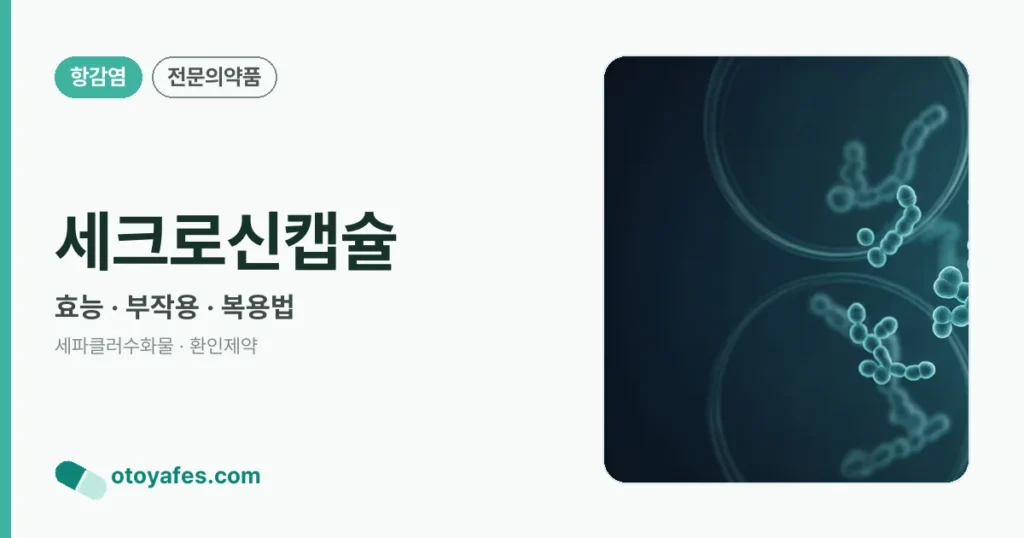 세크로신캡슐 정리 썸네일