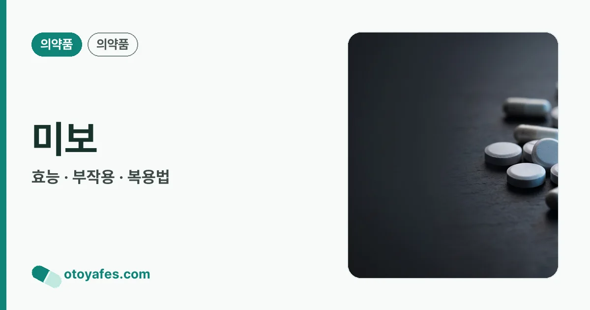 미보 정리 썸네일
