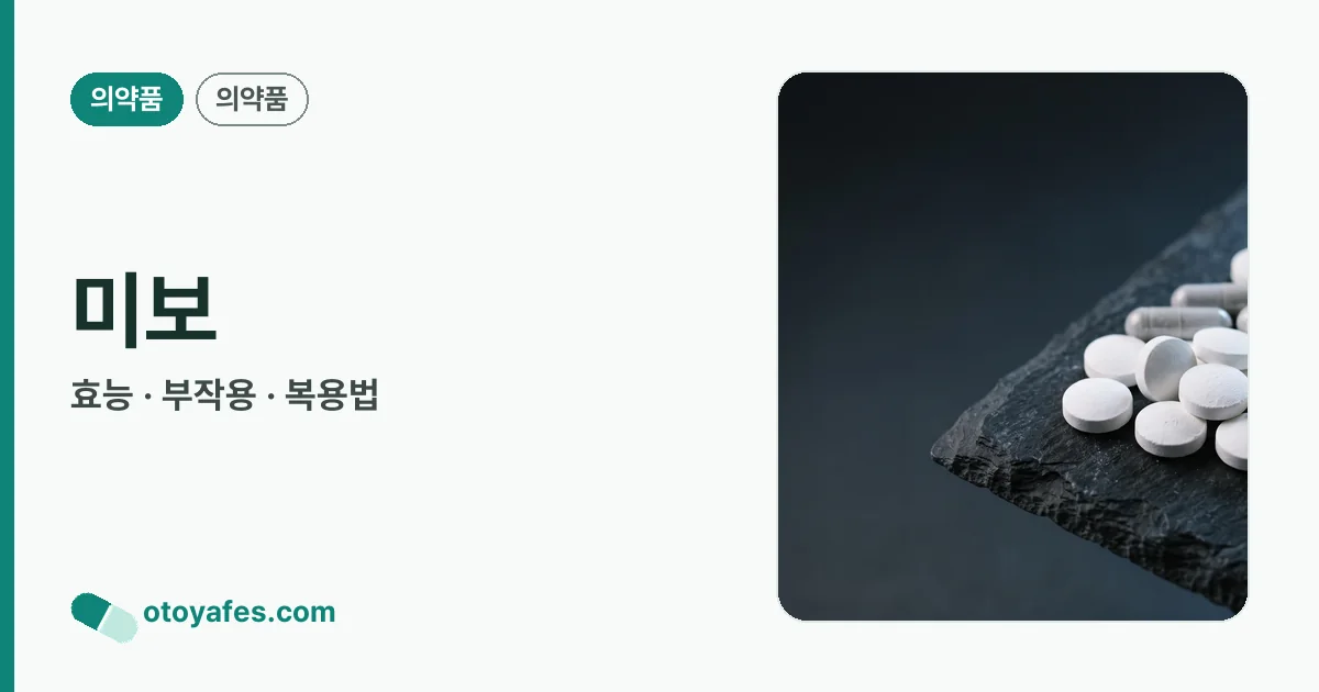 미보 정리 썸네일