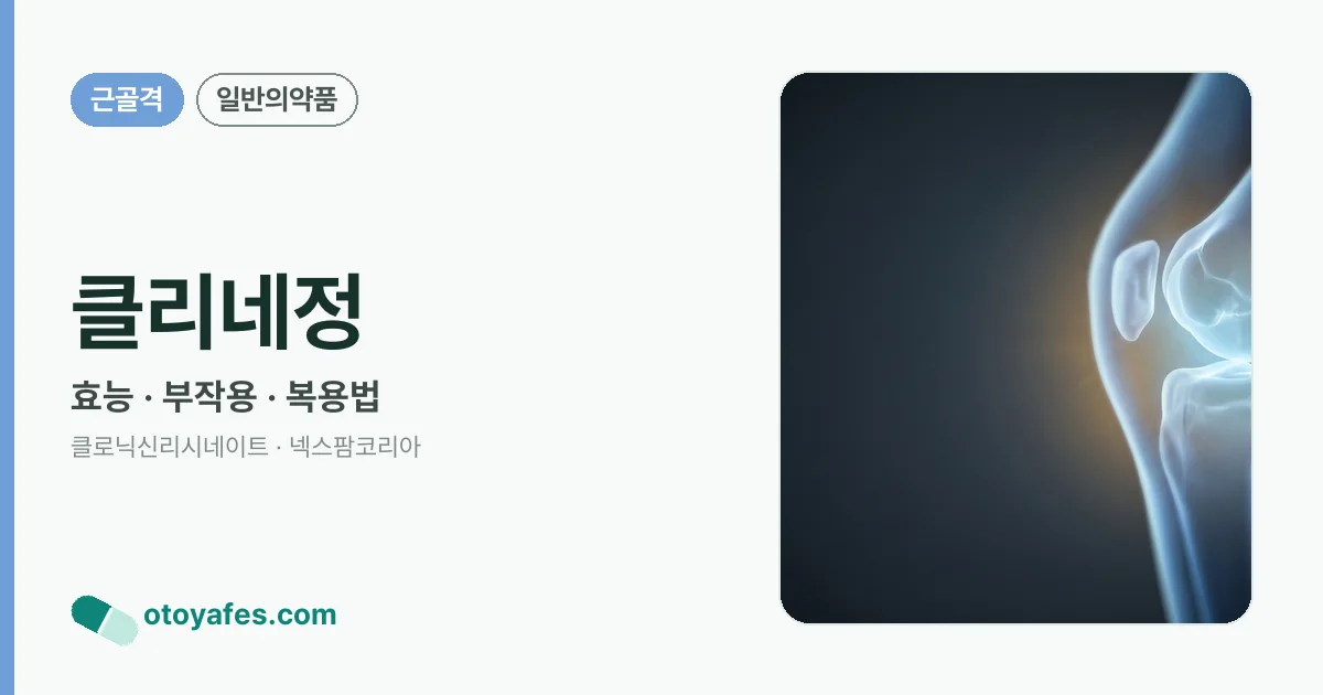 클리네정 정리 썸네일