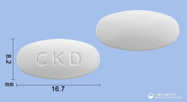 크목실린정375밀리그램 실물 사진