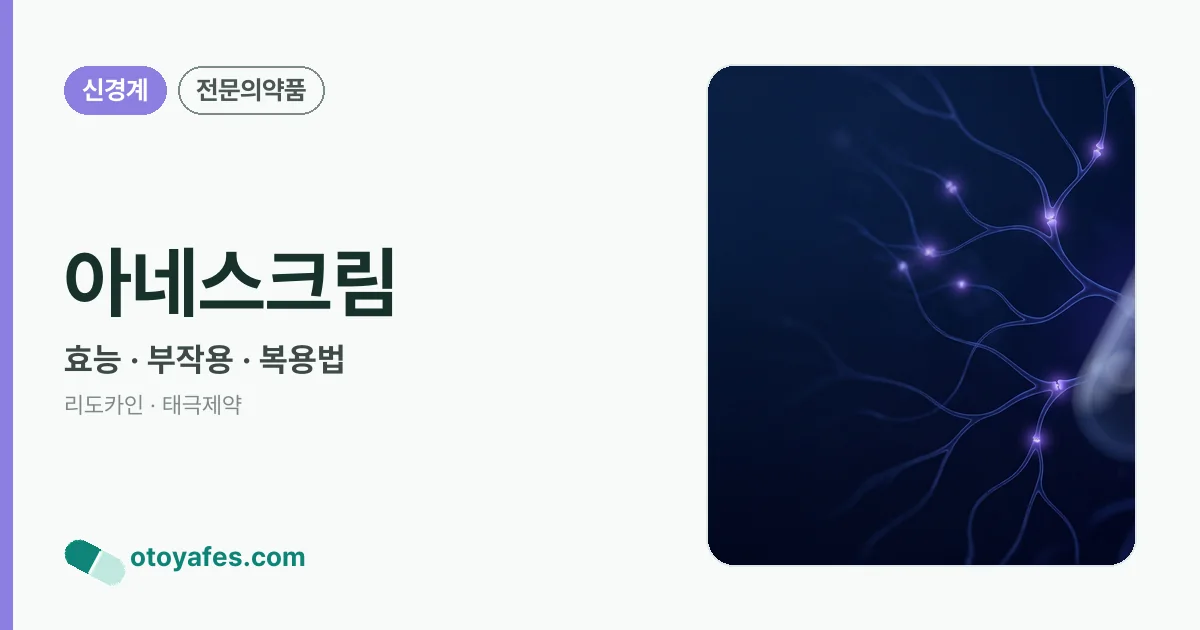 아네스크림 정리 썸네일