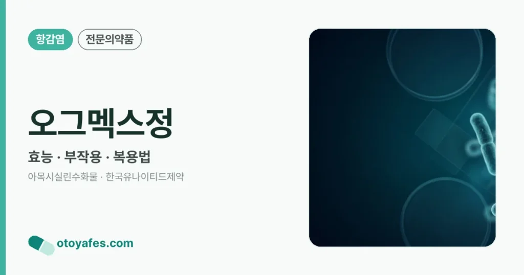 오그멕스정 정리 썸네일