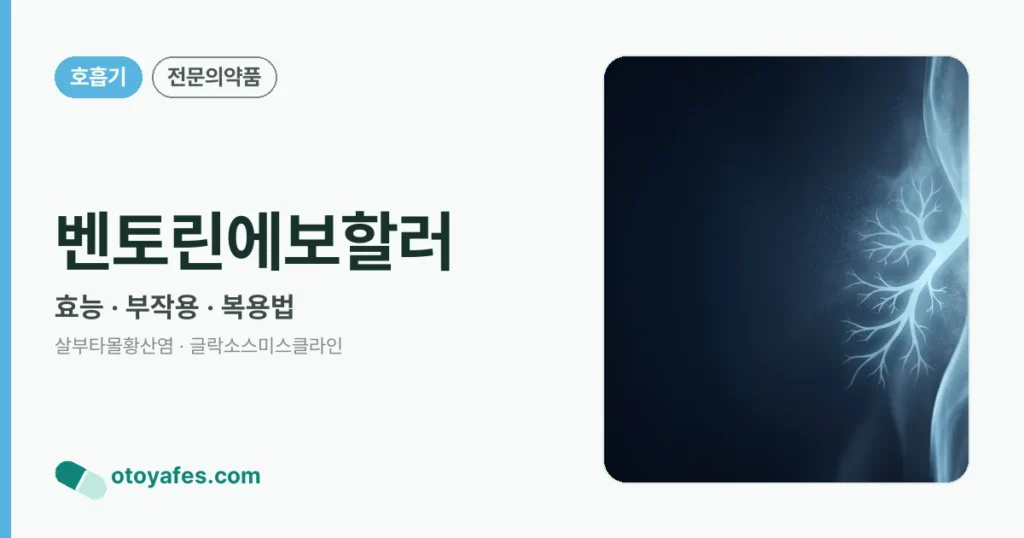 벤토린에보할러 정리 썸네일