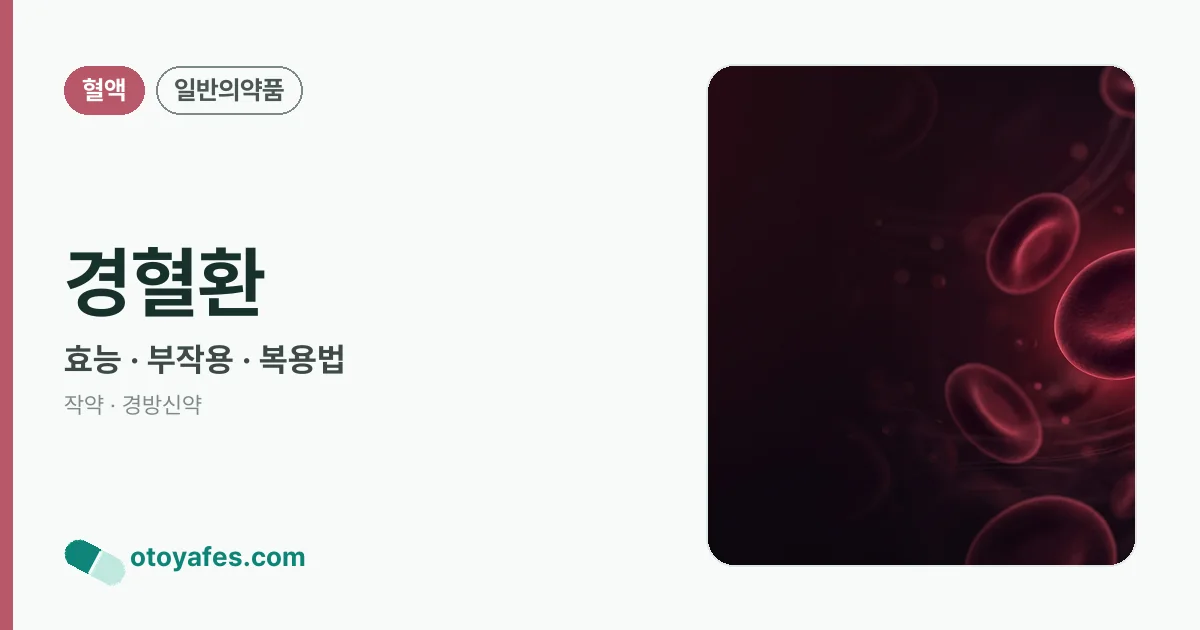 경혈환 정리 썸네일