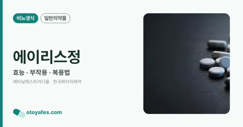 에이리스정 정리 썸네일