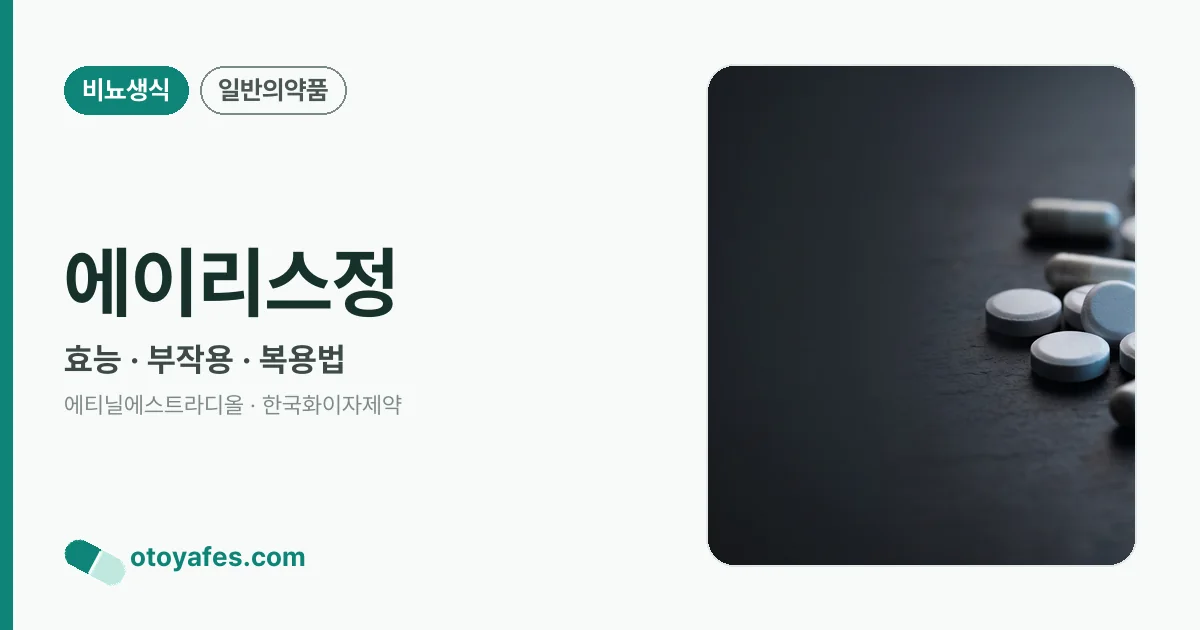 에이리스정 정리 썸네일