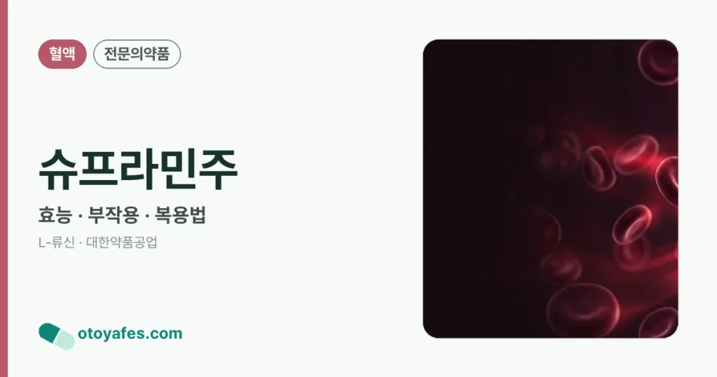 슈프라민주 정리 썸네일