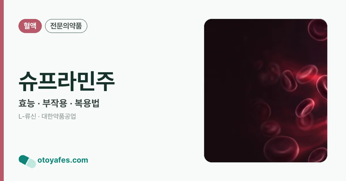 슈프라민주 정리 썸네일