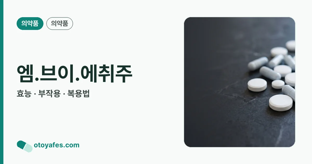엠.브이.에취주 정리 썸네일