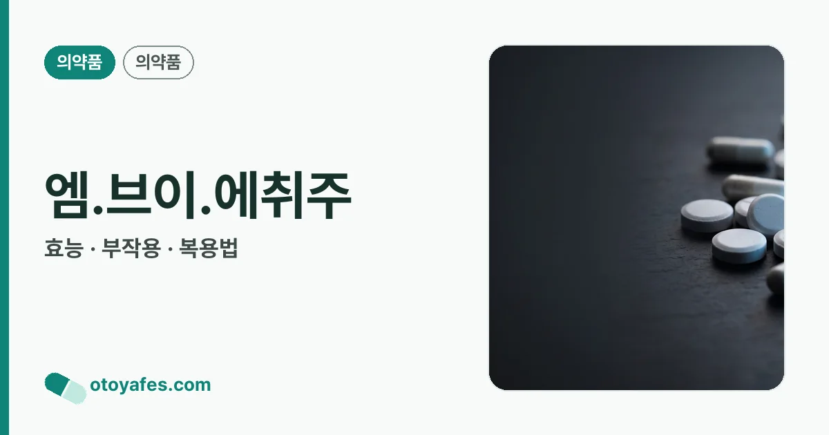 엠.브이.에취주 정리 썸네일