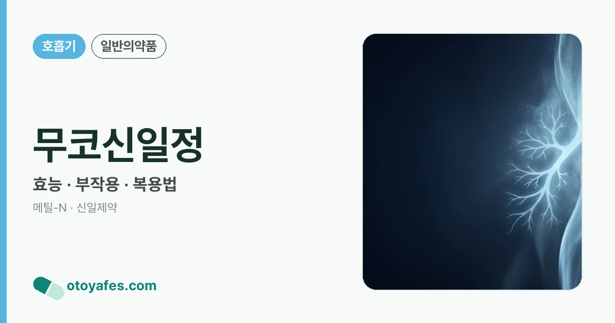 무코신일정 정리 썸네일