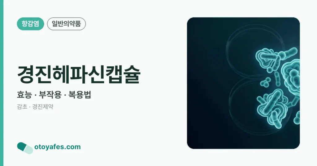 경진헤파신캡슐 정리 썸네일
