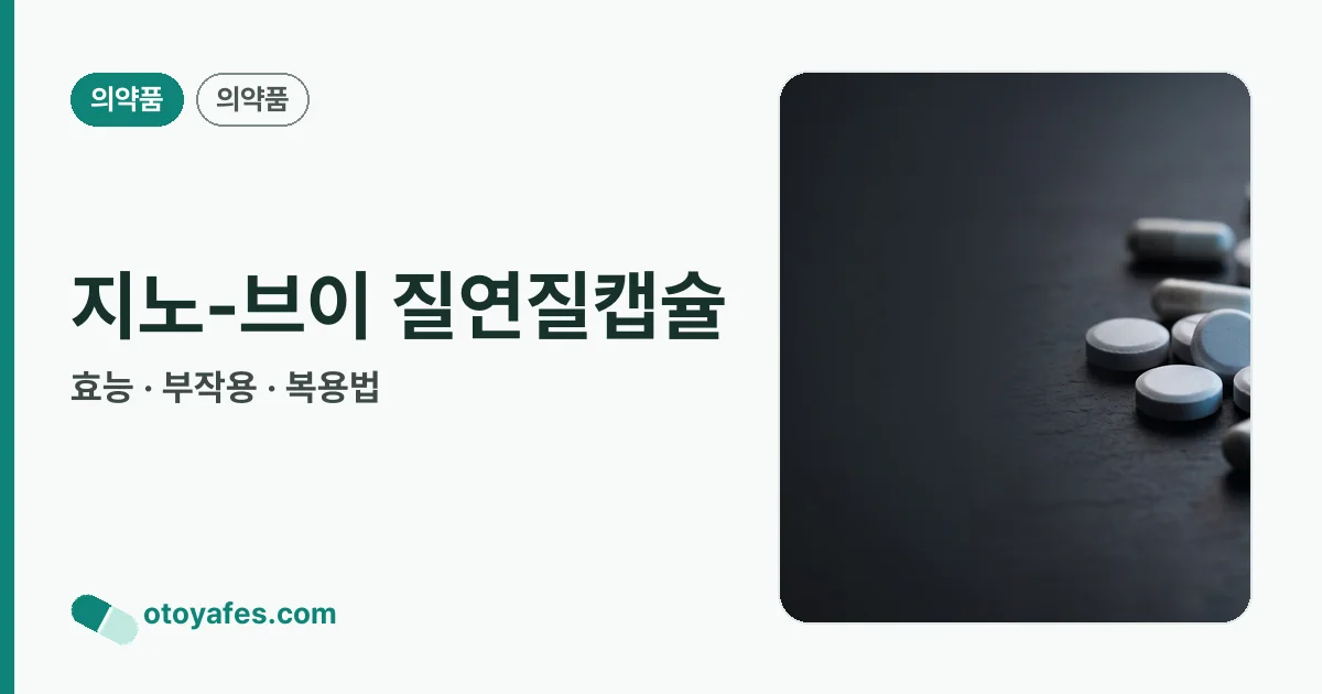 지노-브이 질연질캡슐 정리 썸네일