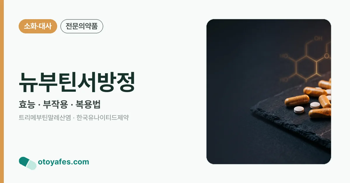 뉴부틴서방정 정리 썸네일