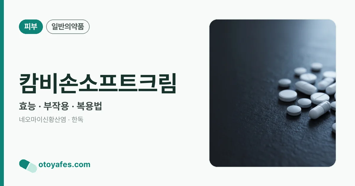 캄비손소프트크림 정리 썸네일