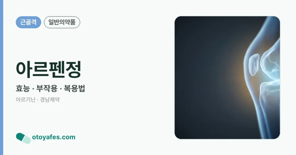 아르펜정 정리 썸네일
