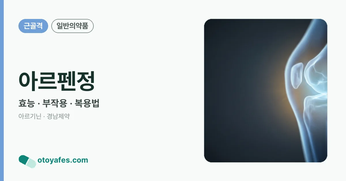 아르펜정 정리 썸네일