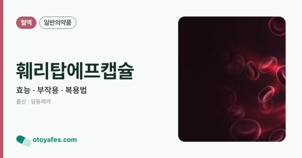 훼리탑에프캡슐 정리 썸네일