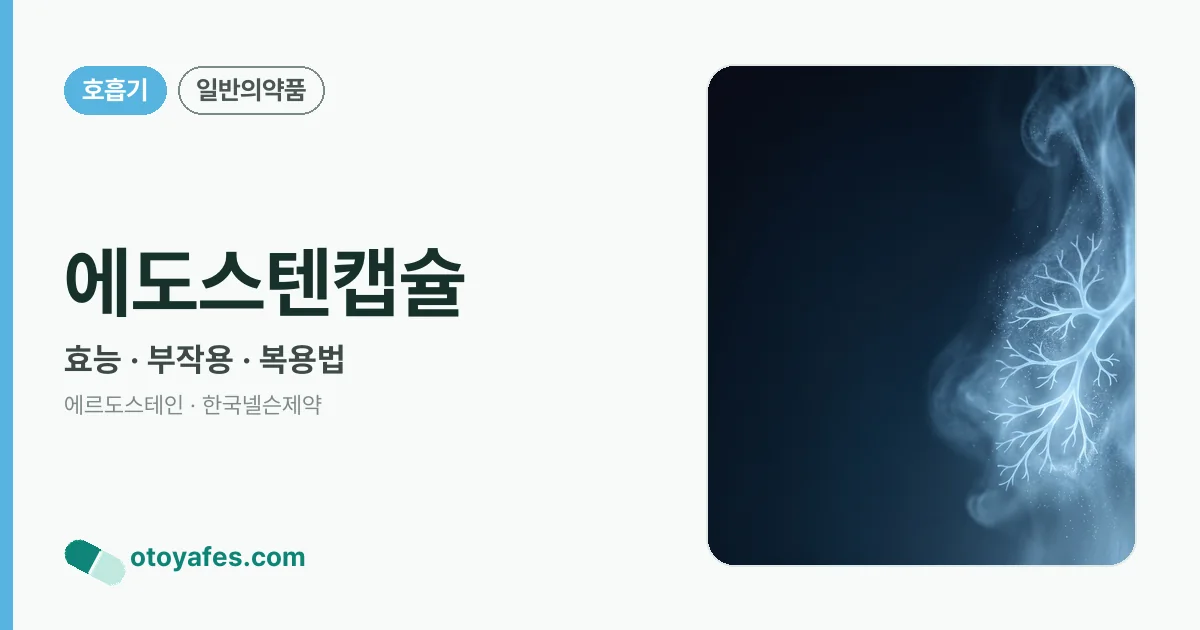에도스텐캡슐 정리 썸네일