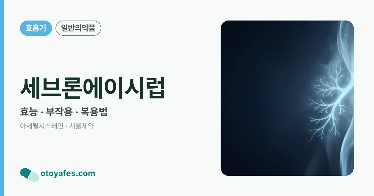 세브론에이시럽 정리 썸네일