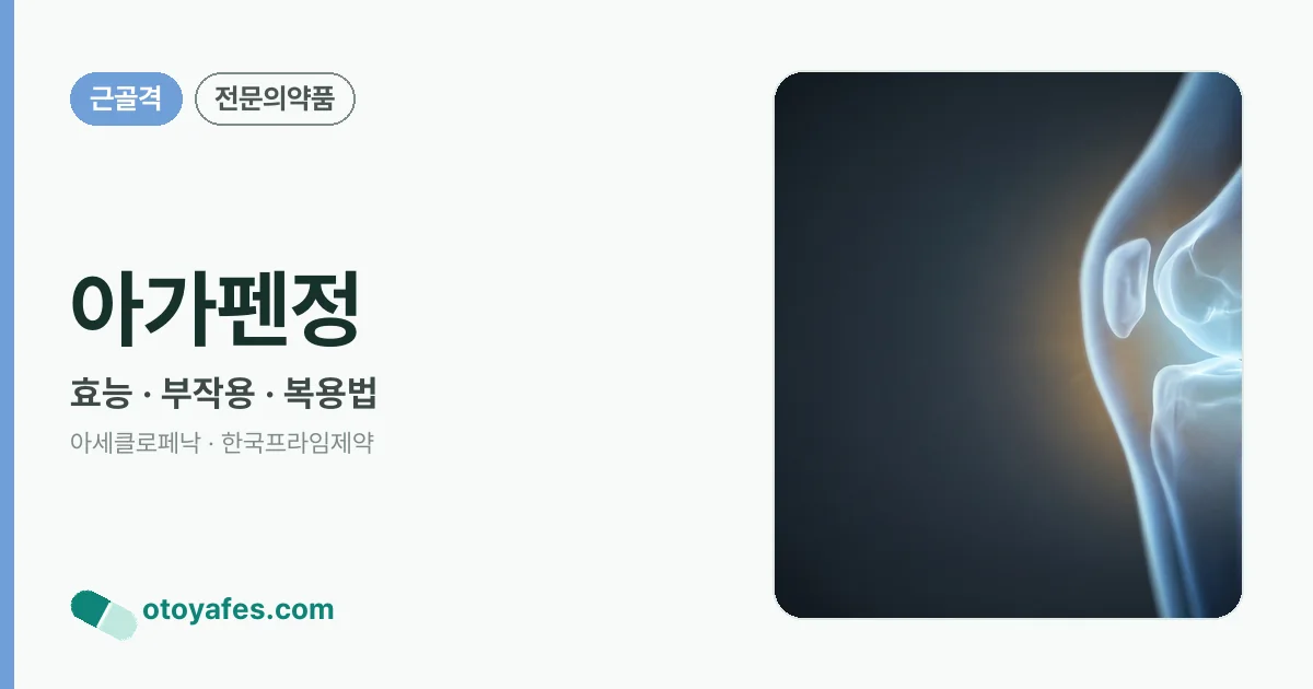 아가펜정 정리 썸네일