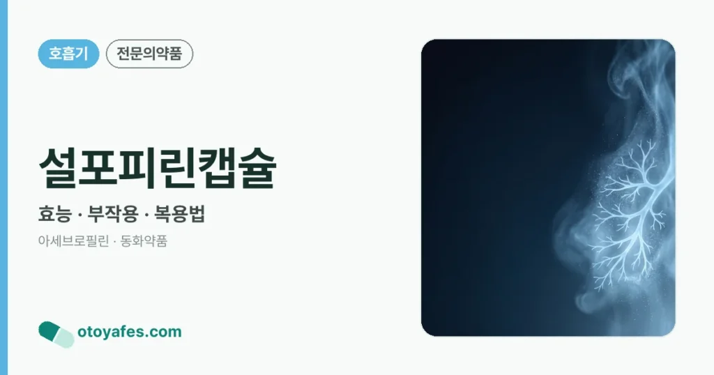설포피린캡슐 정리 썸네일